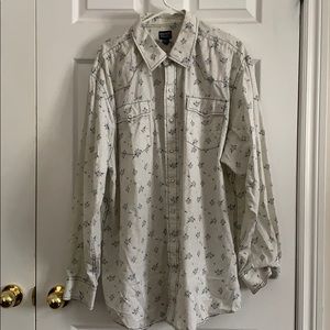 Men’s 2XL Denver Hayes Cotton Casual button Shirt